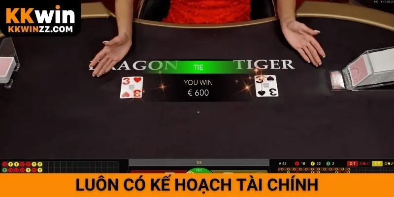 Luôn có kế hoạch tài chính