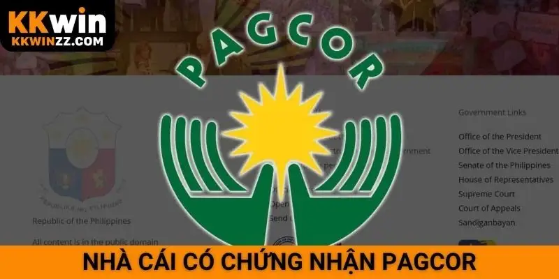 Nhà cái có chứng nhận PAGCOR